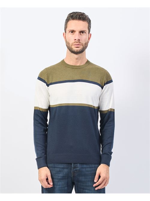 Yes Zee Men's Color Block Sweater YES ZEE | M873-MK002710